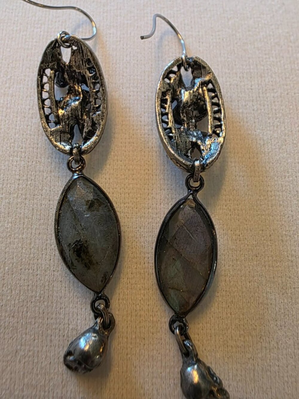 Martha Rotten Labradorite Earrings - Picture 8 of 8
